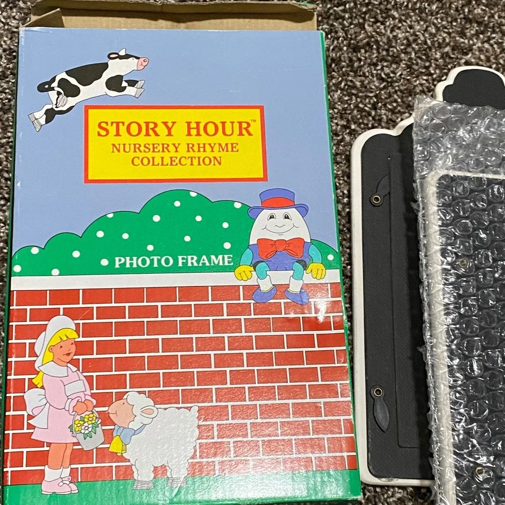 Story Hour Nursery Rhyme‎ Collection Photo Frame 4x6 Cow Jumped & Humpty Dumpty